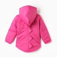 Костюм демисезонный детский, цвет малиновый, рост 80-86 см