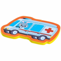 Мягкий пазл для малышей &laquo;Транспорт&raquo;, 5 пазлов, Крошка Я