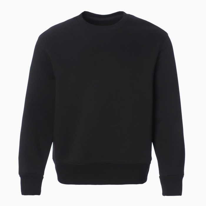 Свитшот мужской НАЧЁС, цвет чёрный, размер 52