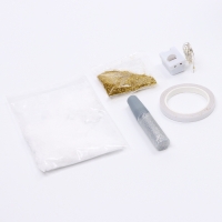 Набор для творчества &laquo;Новогодняя композиция в шаре: Змея&raquo;, светится в темноте