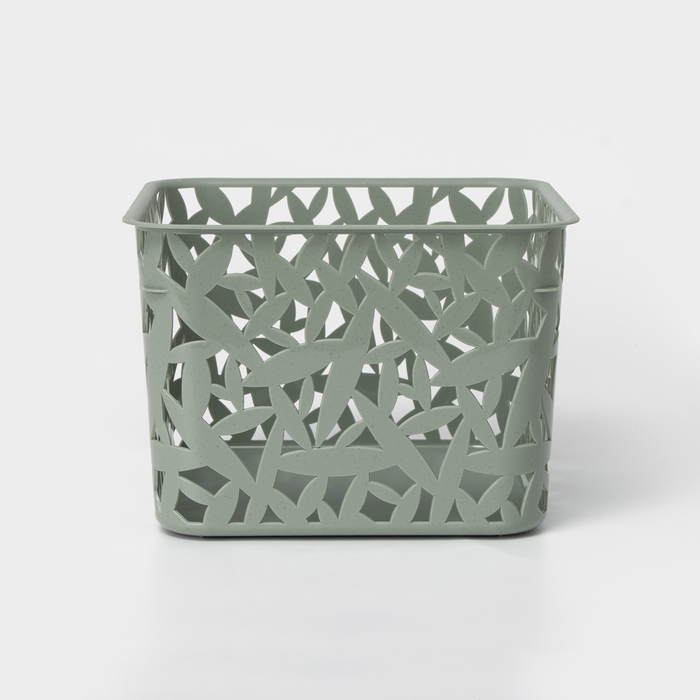 Корзина для хранения, 20,5&times;20,5&times;14,5 см, цвет МИКС