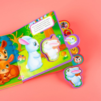 Книга с мягкими пазлами EVA &laquo;Кто чей малыш?&raquo;, 12 стр.