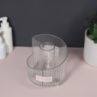 Органайзер для хранения &laquo;CRISTAL&raquo;, 4 секции, d = 12 &times; 12,5 см, цвет прозрачный