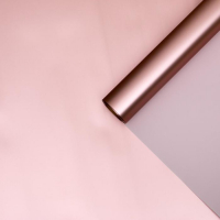 Плёнка матовая двухсторонняя "Цветной блеск" пудра, бронза, 0,58 х 10 м Плёнка матовая двухсторонняя "Цветной блеск" пудра, бронза, 0,58 х 10 м