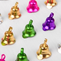 Колокольчик для рукоделия, набор 20 шт., размер 1 шт. &mdash; 1,1 см, цвет МИКС