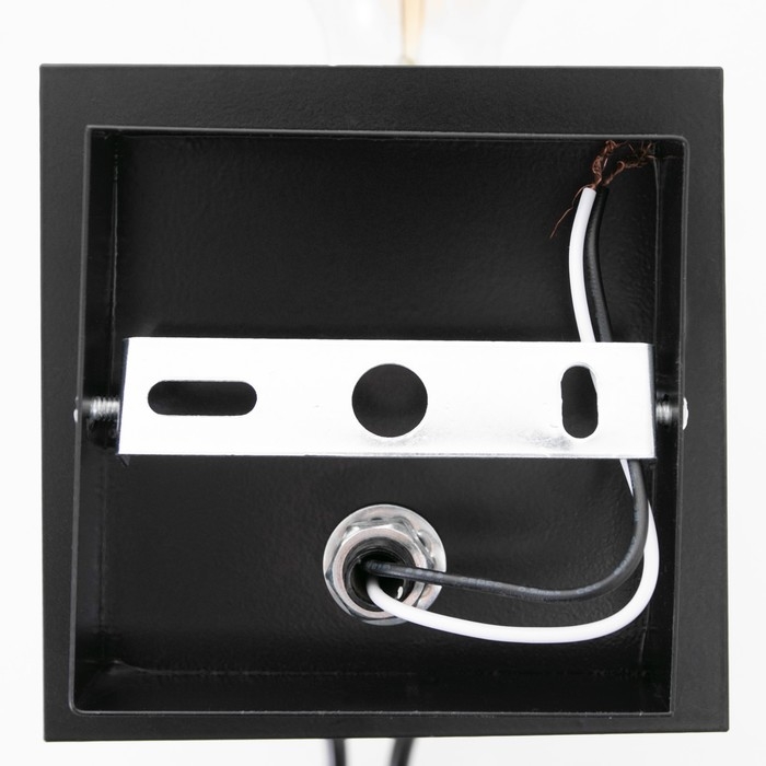 Бра Бра "Человечек" E27 40Вт черный 14х14х17 см