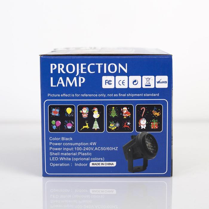 Световой прибор &laquo;Новогодние картинки&raquo;, свечение мульти, 220 В