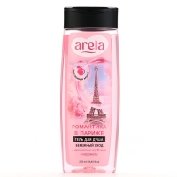 Гель для душа &laquo;Романтика в Париже&raquo;, 250 мл, аромат клубники в карамели, ARELA