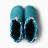 Сапоги женские демисезон "Кэри" изумруд/абстракция сине-зеленый, 36 Сапоги женские демисезон "Кэри" изумруд/абстракция сине-зеленый, 36