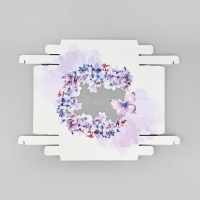 Коробка подарочная &laquo;Цветочное настроение&raquo;, 23.5 х 20.5 х 5.5 см