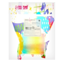 Пружинка-радуга «Блеск», цвета МИКС Пружинка-радуга «Блеск», цвета МИКС