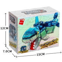 Конструктор Трансформер &laquo;Акула&raquo;, 148 деталей