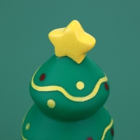 Новый год. Игрушка пищащая "Ёлка" для собак,11,5 х 5,5 см