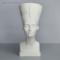 Гипсовая фигура Бюст Нефертити в тиаре, 24 х 37 х 51 см