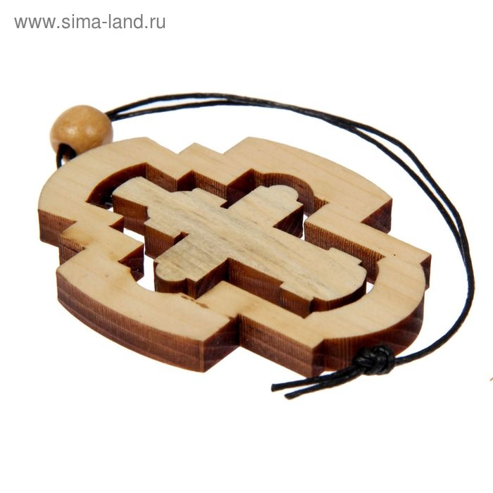 Автоподвеска "Крест" кедр