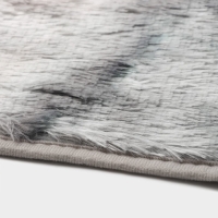 Коврик Доляна «Пушистик», 40×60 см, цвет серый Коврик Доляна «Пушистик», 40×60 см, цвет серый