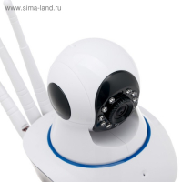 Видеокамера WiFi Luazon, CAM-06, управление со смартфона, 1.3Мп, поворот 355, microSD, белая Видеокамера WiFi Luazon, CAM-06, управление со смартфона, 1.3Мп, поворот 355, microSD, белая