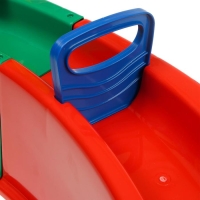 Песочница детская пластиковая, 136 &times; 136 &times; 18 см, с набором для игр, &laquo;Туба-Дуба&raquo;