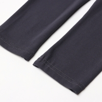 Леггинсы для девочки, цвет тёмно-серый, рост 128-134 см