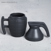 Кружка-граната &laquo;Чёрная&raquo;, 250 мл