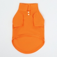 Футболка-поло для животных, L (ДС 35, ОГ 45, ОШ 30 см), оранжевая Футболка-поло для животных, L (ДС 35, ОГ 45, ОШ 30 см), оранжевая