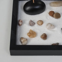 Сад Дзен "Будда в золотом у гонга" песок+камни+аромапалочка 13,2х15х15,3 см Сад Дзен "Будда в золотом у гонга" песок+камни+аромапалочка 13,2х15х15,3 см