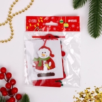 Набор для творчества - создай ёлочное украшение из фетра &laquo;Снеговик с подарком&raquo;