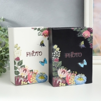 Фотоальбом на 100 фото 10х15 см "Цветочный" МИКС кожзам 16,5х13х5 см Фотоальбом на 100 фото 10х15 см "Цветочный" МИКС кожзам 16,5х13х5 см