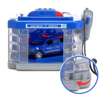 Парковка-автомойка «Полицейский участок» с машинкой и рацией, световые и звуковые эффекты Парковка-автомойка «Полицейский участок» с машинкой и рацией, световые и звуковые эффекты