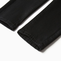 Джинсы для девочек, цвет чёрный, рост 104 см