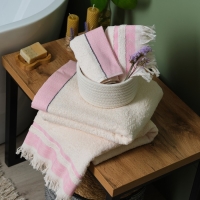 Полотенце махровое Love Life &laquo;Бриз&raquo; 70х120 см, розовый, 100% хл, 500 гр/м2