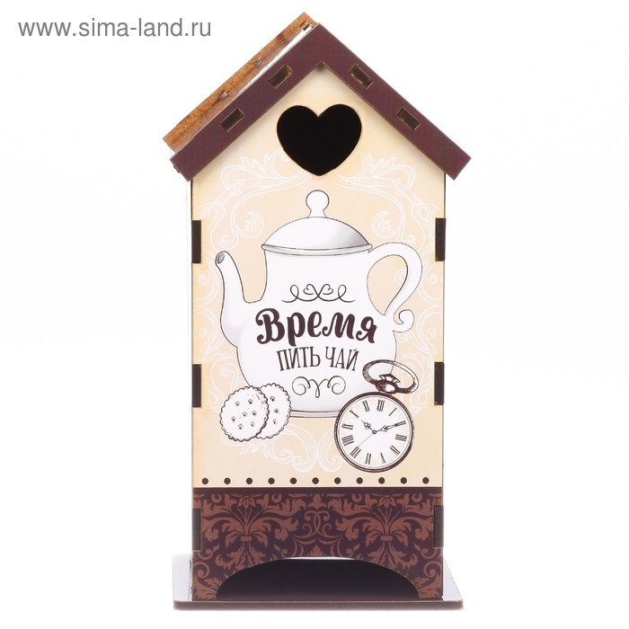 Чайный домик "Время пить чай", 20х8,6 см