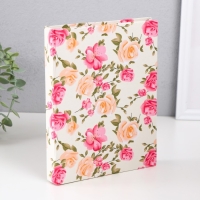 Фотоальбом на 80 фото 10х15 см "Чайные и розовые розы" текстиль 5,2х19х23 см Фотоальбом на 80 фото 10х15 см "Чайные и розовые розы" текстиль 5,2х19х23 см