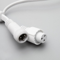 Гирлянда &laquo;Занавес&raquo; 2 &times; 9 м, IP65, УМС, белая нить, 1800 LED, свечение белое, 220 В