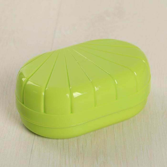 Мыльница &laquo;Дорожная&raquo;, 11,5&times;8&times;4 см, цвет МИКС