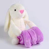 Мягкая игрушка с пледом &laquo;Зайка&raquo;