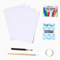 Набор для рисования масляной пастелью &laquo;Миленькие котята&raquo;, 8 цветов, набор для творчества