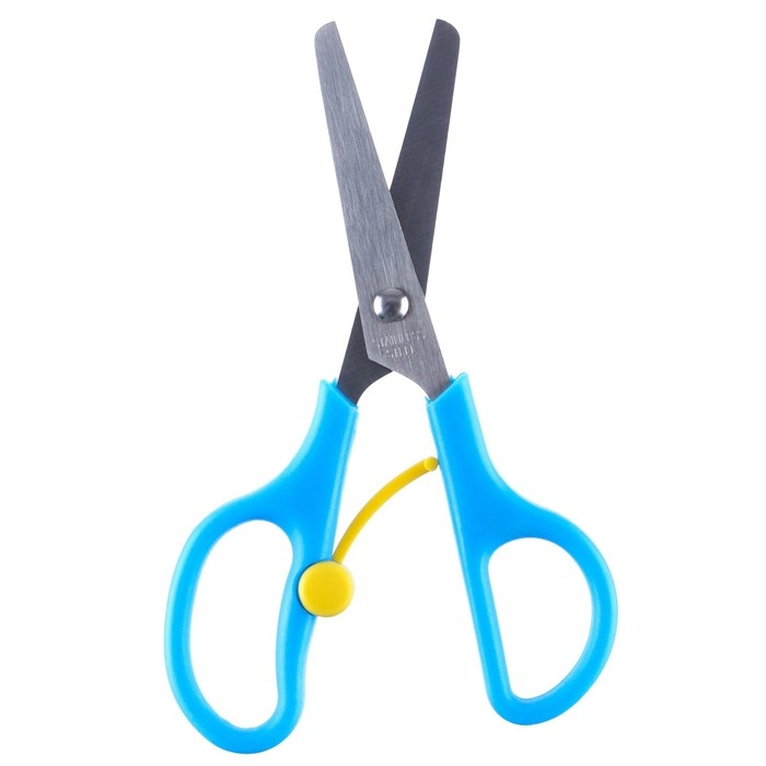 Ножницы детские 13 см, безопасные, пластиковые ручки с фиксатором, Тачки, МИКС Ножницы детские 13 см, безопасные, пластиковые ручки с фиксатором, Тачки, МИКС