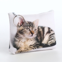 Кошелёк детский на молнии &laquo;Выбражулька&raquo;, цвет белый