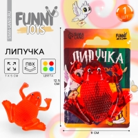 Липучка &laquo;Лягушка&raquo;, цвета МИКС, на блистере