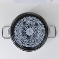 Кастрюля эмалированная цилиндрическая Catalina, 4 л, индукция