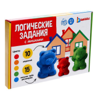 Развивающий набор &laquo;Логические задания&raquo; с мишками