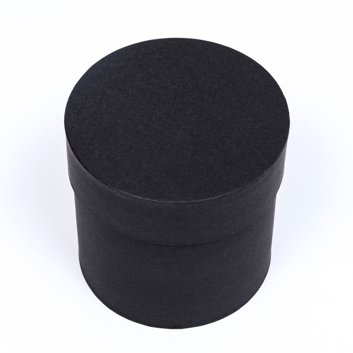 Шляпная коробка, черная, 13 х 13 см