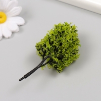 Искусственное растение для творчества пластик "Платан" 8 см