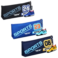 Пенал школьный на молнии "Спорт", микс Пенал школьный на молнии "Спорт", микс