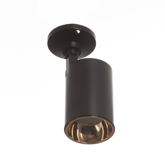 Светильник Светильник "Рум" GU10 10Вт черно-золотой 8х18х14 см