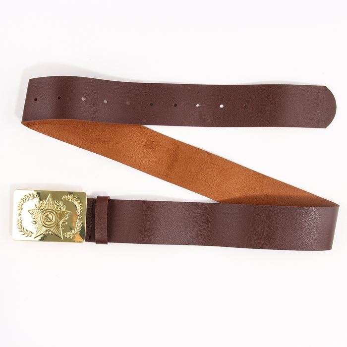 Карнавальный ремень «Военный» с пряжкой, 100 см Карнавальный ремень «Военный» с пряжкой, 100 см