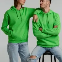 Толстовка с капюшоном Snake II зеленое яблоко, размер 3XL