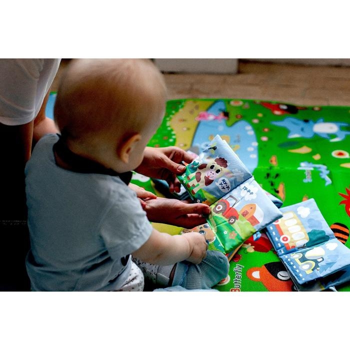 Книжка-шуршалка &laquo;Сказка Колобок&raquo; 11х11 см