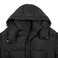 Пуховик унисекс Kapsula, черный, размер ХL/ХХL